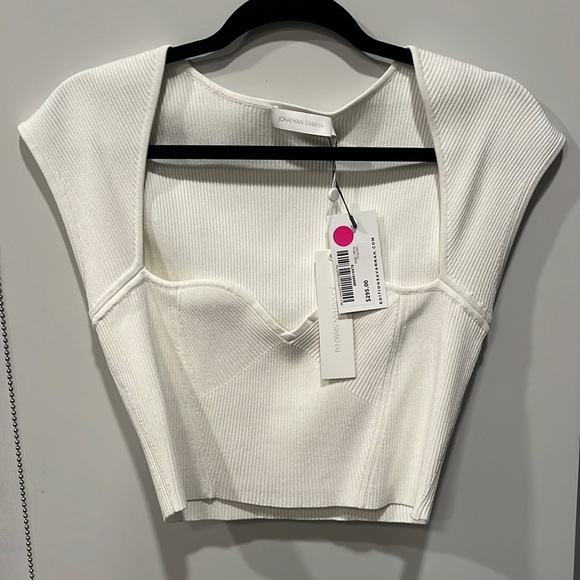 Jonathan sinkhai white crop top - Picture 2 of 4